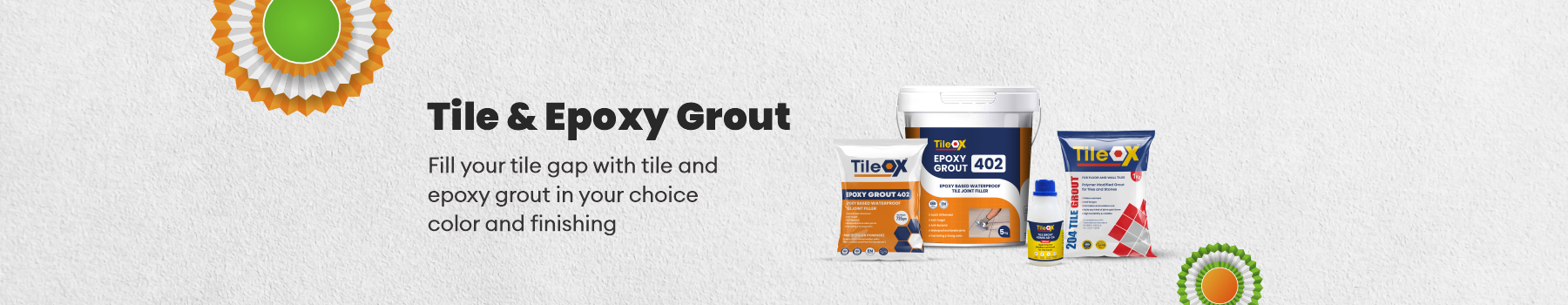 tile and epoxy grout